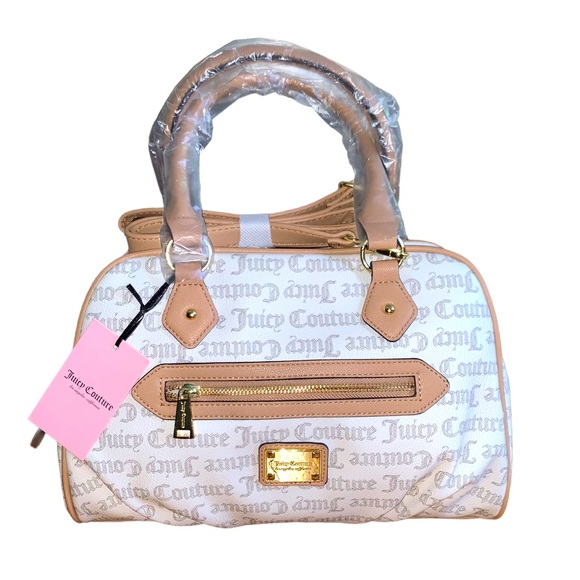 Juicy Couture Handbags - NWT Juicy Couture Day Dream Embossed Satchel Handbag Medium Size